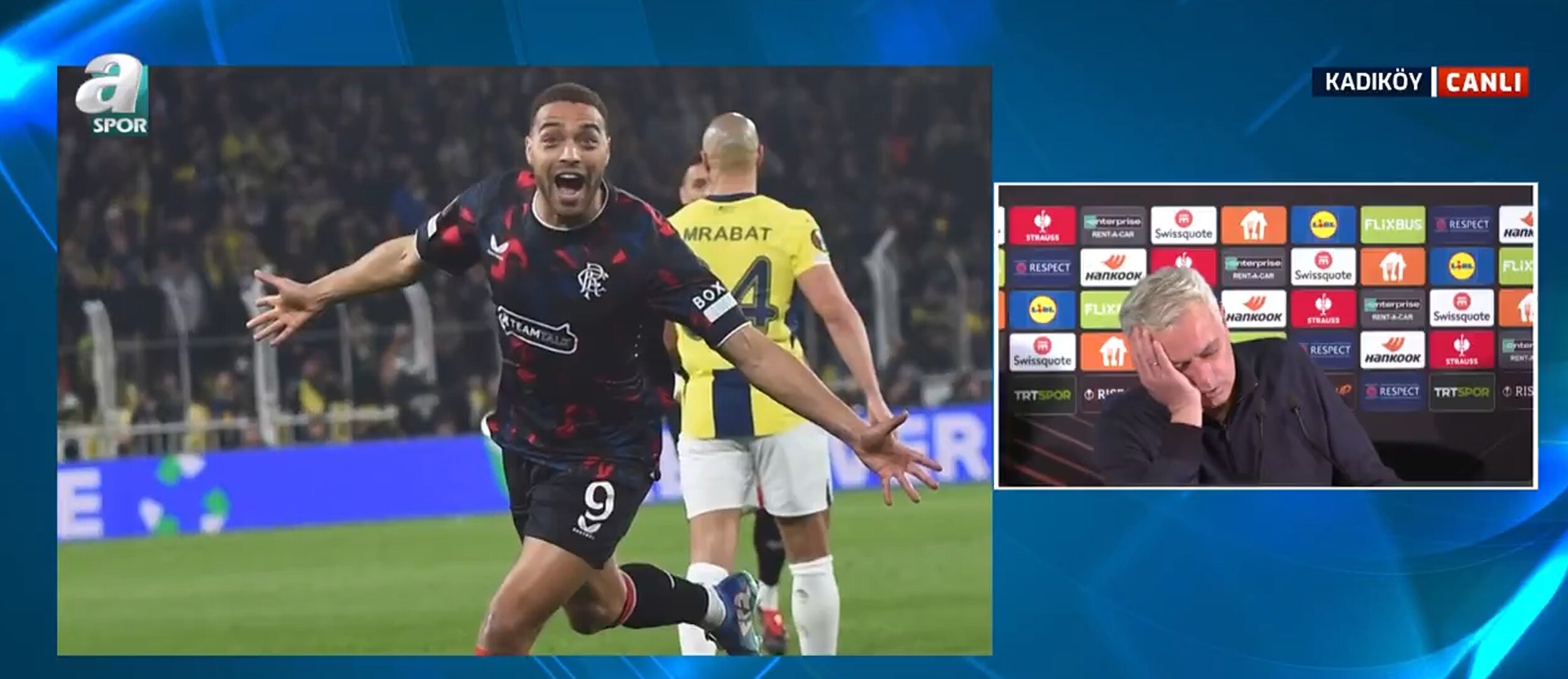 Jose Mourinho troluję dzienikarzy