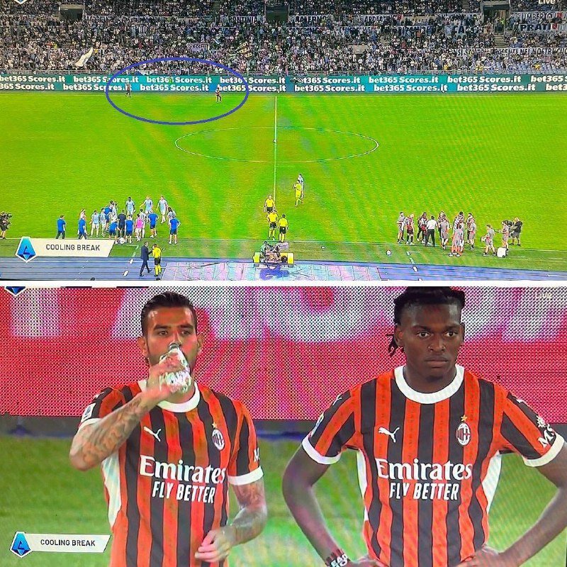 Leão i Theo zignorowali wskazówki Fonseci. Zawodnicy AC Milan pozostali po drugiej stronie boiska