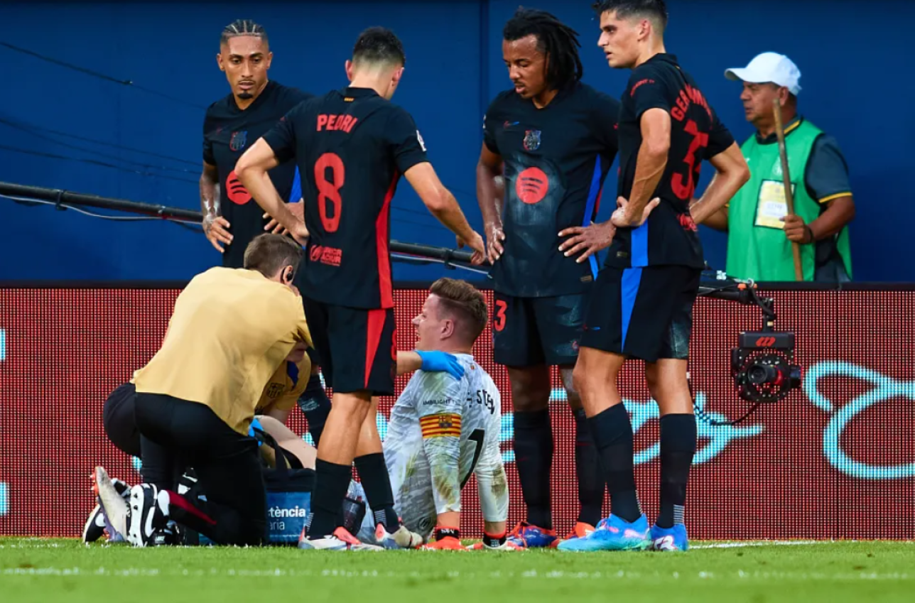 Kontuzja Ter Stagena