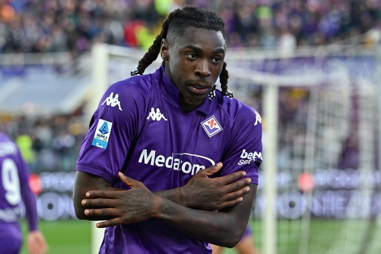 Moise Kean napastnik Fiorentiny