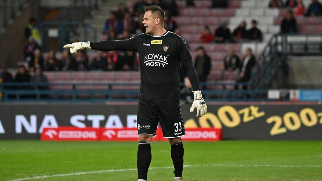 Mateusz Kos bramkarz Zagłębia Sosnowiec