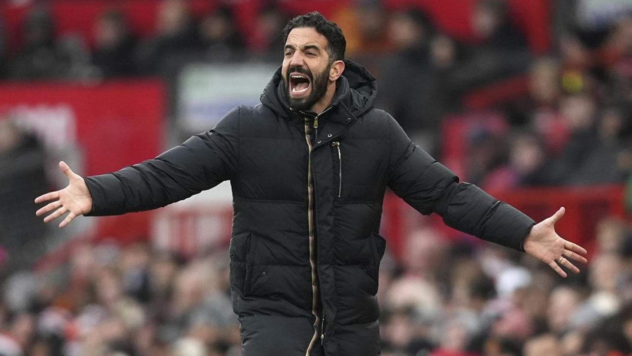 Ruben Amorim krzyczy